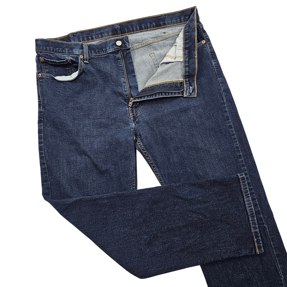 Levis 559 Relaxed Straight Jeans Mens 40x29 Blue Stretch Casual Classic READ